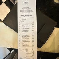 CUT CUT Chef's Table