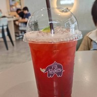 เมนูของร้าน PunThai Coffee ตลาดนาทอง