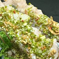 แซ่บ108 หมูมะนาวเสียบไม้ น้ำจิ้มรสแซ่บ