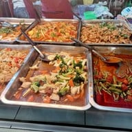 บรรยากาศ ข้าวแกงลุงจันทร์ ตลาดนัดข้างเขตลาดพร้าว