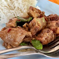 เมนูของร้าน เตี๋ยวตุ๋นฟินฟิน(รสป่า)  (ก๋วยเตี๋ยว-อาหารป่า)