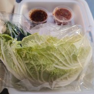 เมนูของร้าน ปลาเผา ริมเลซีฟู้ดตลาดกลางลาดสวาย