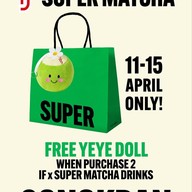เมนู Super Matcha  Super Matcha Central World