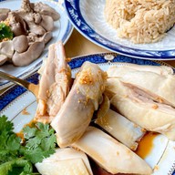 เมนูของร้าน หมึกมันไก่ ข้าวมันไก่สไตล์สิงคโปร์ - เพรชบุรี 5  เพรชบุรีตัดใหม่