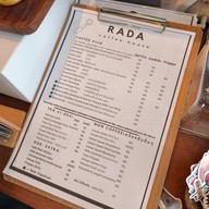 เมนู Rada Coffee house Namuang