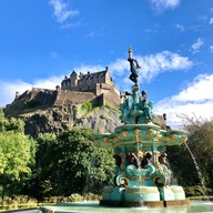 บรรยากาศ Princes Street Gardens