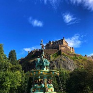 บรรยากาศ Princes Street Gardens