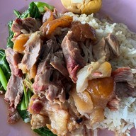 เมนูของร้าน ต้มเลือดหมูตลิ่งชัน