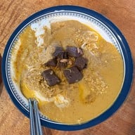 เมนูของร้าน ขนมจีน ป้าแจ่ม ลุงถนอม ลานอาหารบ้านทรงไทย