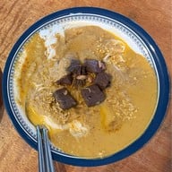เมนูของร้าน ขนมจีน ป้าแจ่ม ลุงถนอม ลานอาหารบ้านทรงไทย