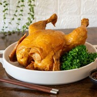ไก่ต้มน้ำปลา เพชร77 ตลาดเดินเล่นท่าพระ