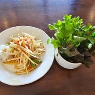 เมนูของร้าน บ้านส้มตำ สาทร