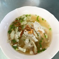เมนูของร้าน ก๋วยเตี๋ยวหมู่บ้านบึงเจ้าเก่า ต้นตำรับ (นายบักหุน) ซอยธนาคารกรุงไทย