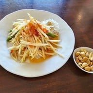 เมนูของร้าน บ้านส้มตำ สาทร