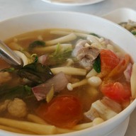เมนูของร้าน ส้มตำบอสโน๊ตตำแซบ
