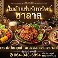 ส้มตำ แซ่บรับทรัพย์  ฮาลาล