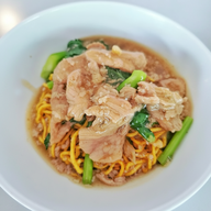 เมนู บ.เบนซ์ ราดหน้ายอดผัก สุกี้ - สี่พระยา 🍜🌾 บางรัก
