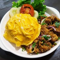 กินตะ ไก่อบซอสโฮมเมด กะ กล้วยทอดมั้ย คูคต