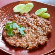 เมนูของร้าน ชูโรงกะเพราเดือดไข่กรอบ Churong Bangkok