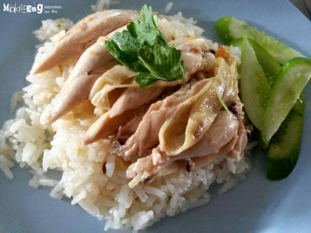 ข้าวมันไก่...เนื้อน่อง 35.-