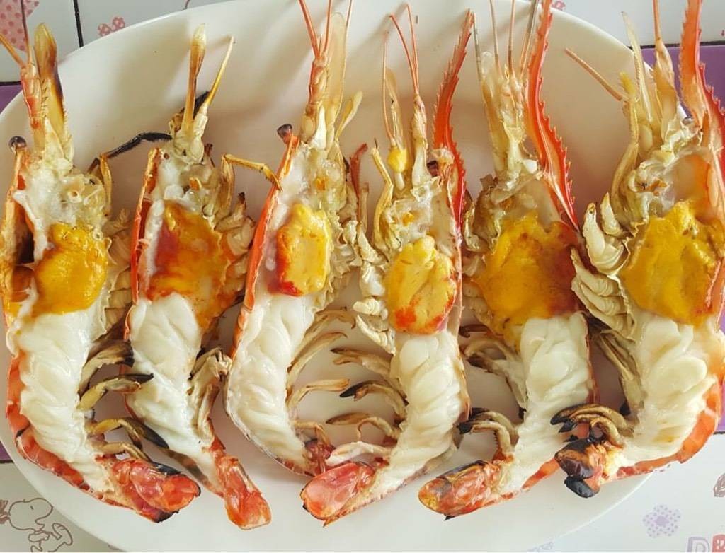 รวยกุ้งเผา