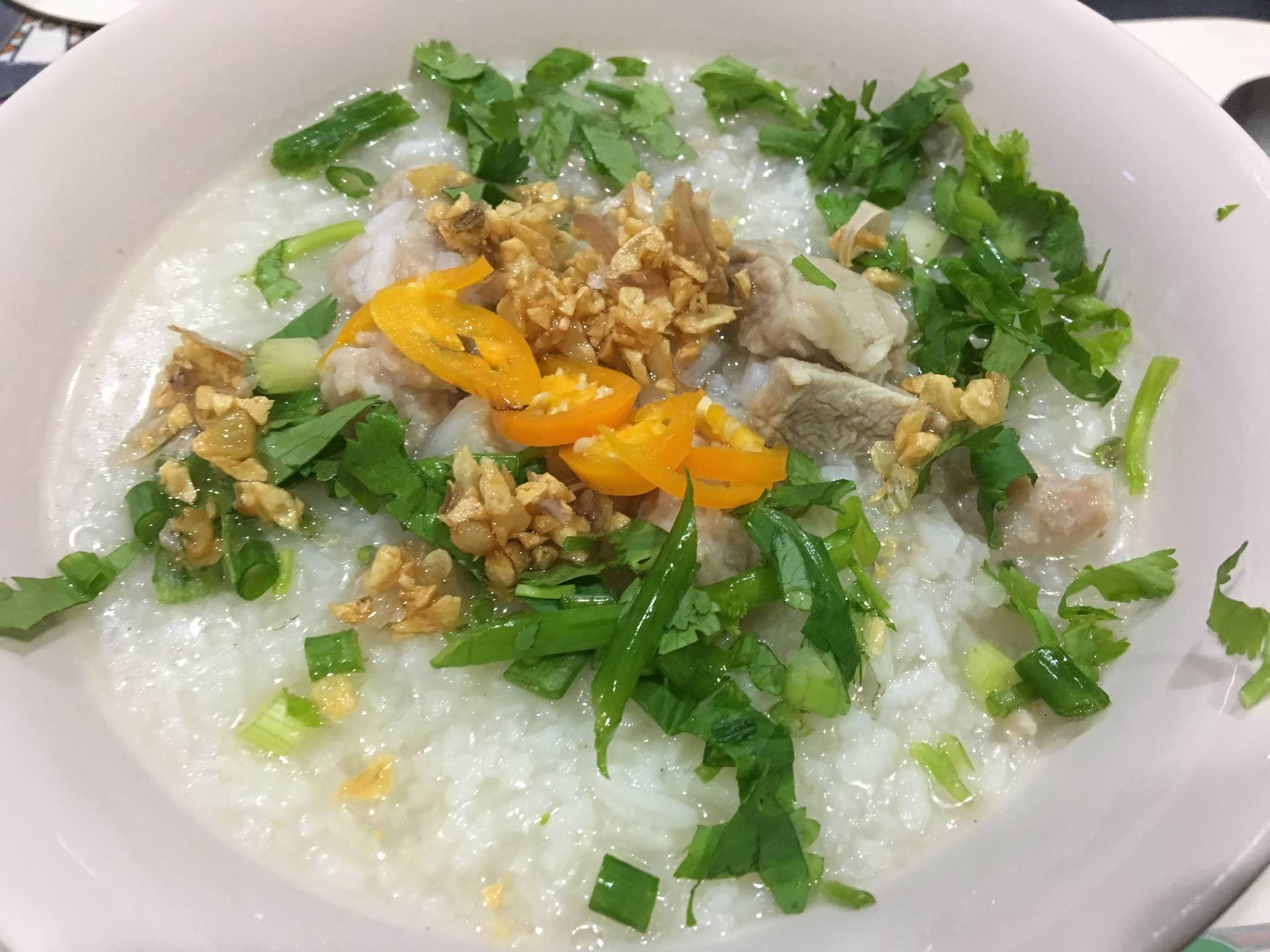 ข้าวต้มกระดูกหมูหมูเด้ง!!!