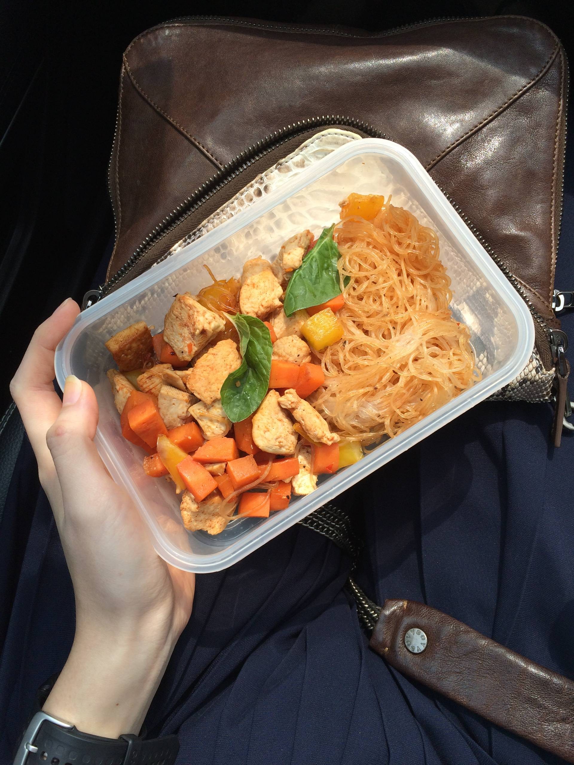 ข้าวกล่องคลีน #เด็กโตในรถ