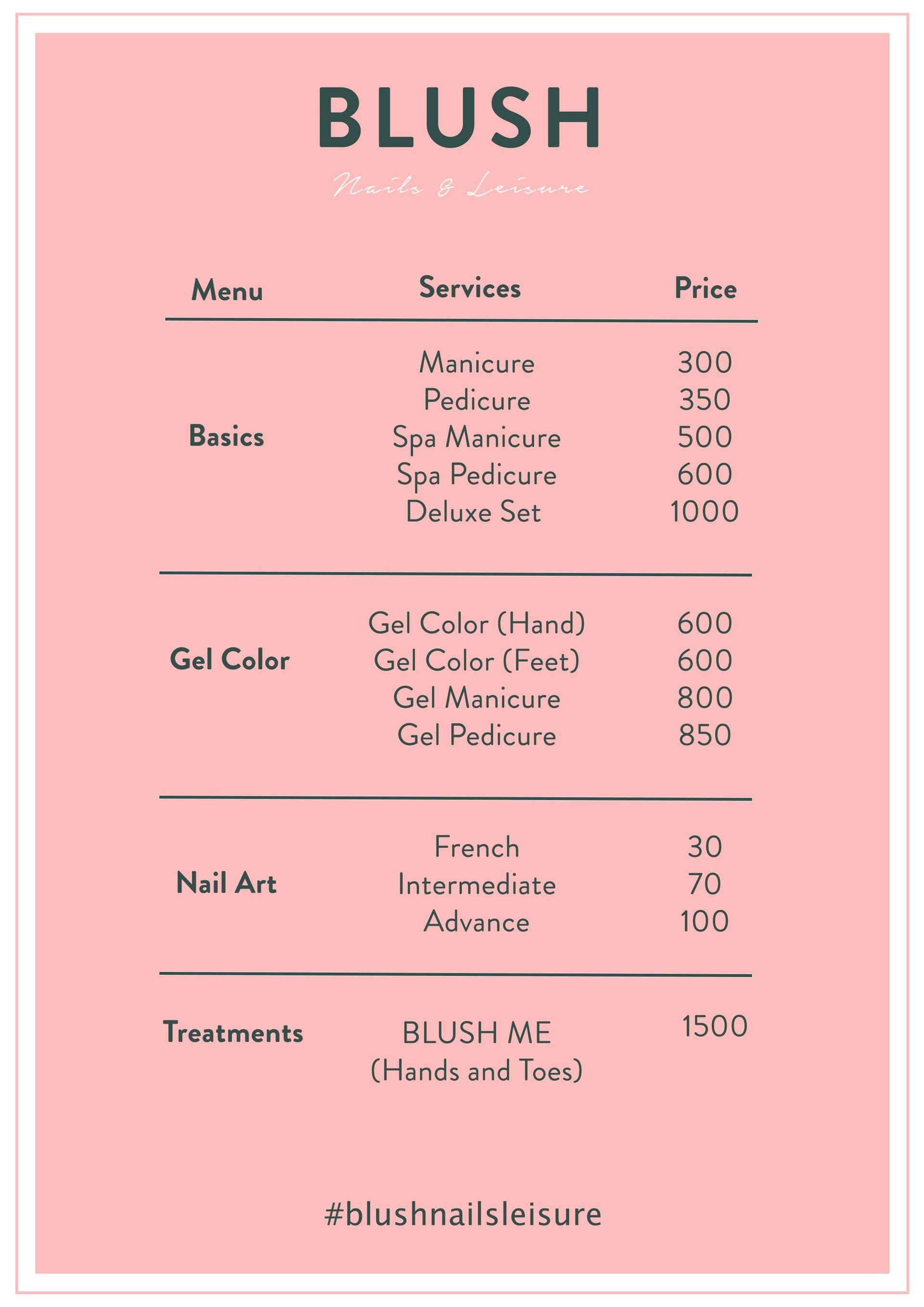 รูป Blush Nails & Leisure Wongnai