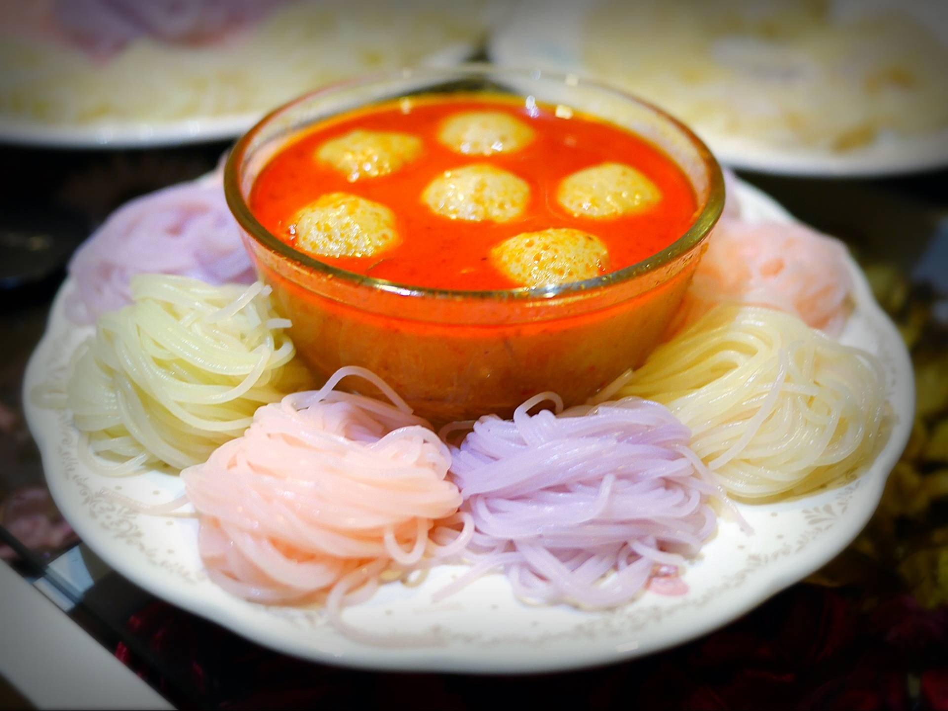 ขนมจีนน้ำยาไก่