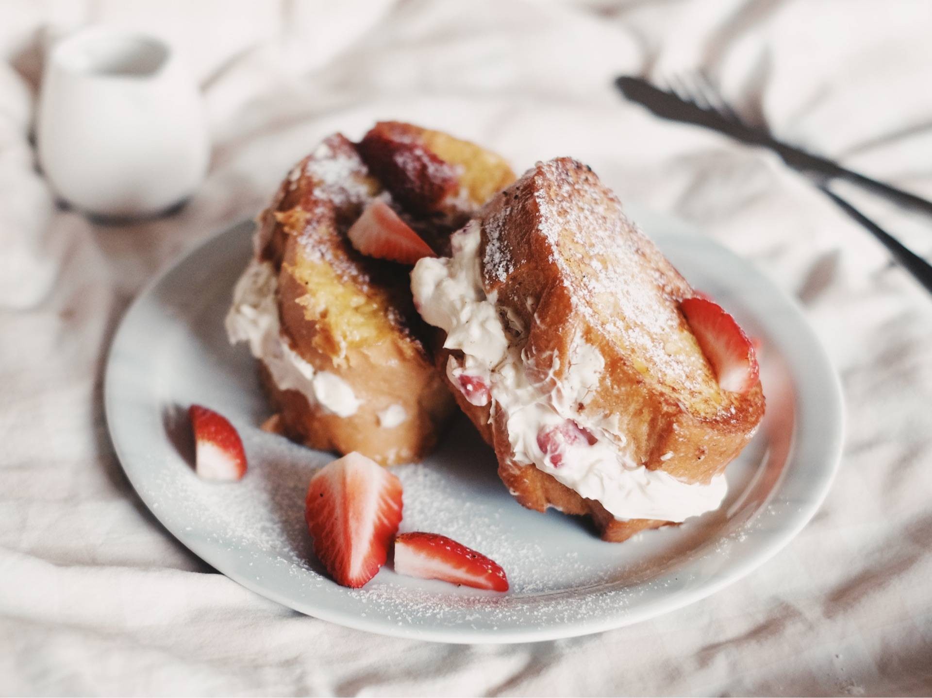French Toast with Cream Cheese Filling