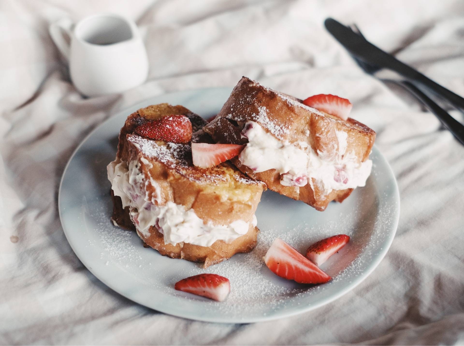 French Toast with Cream Cheese Filling