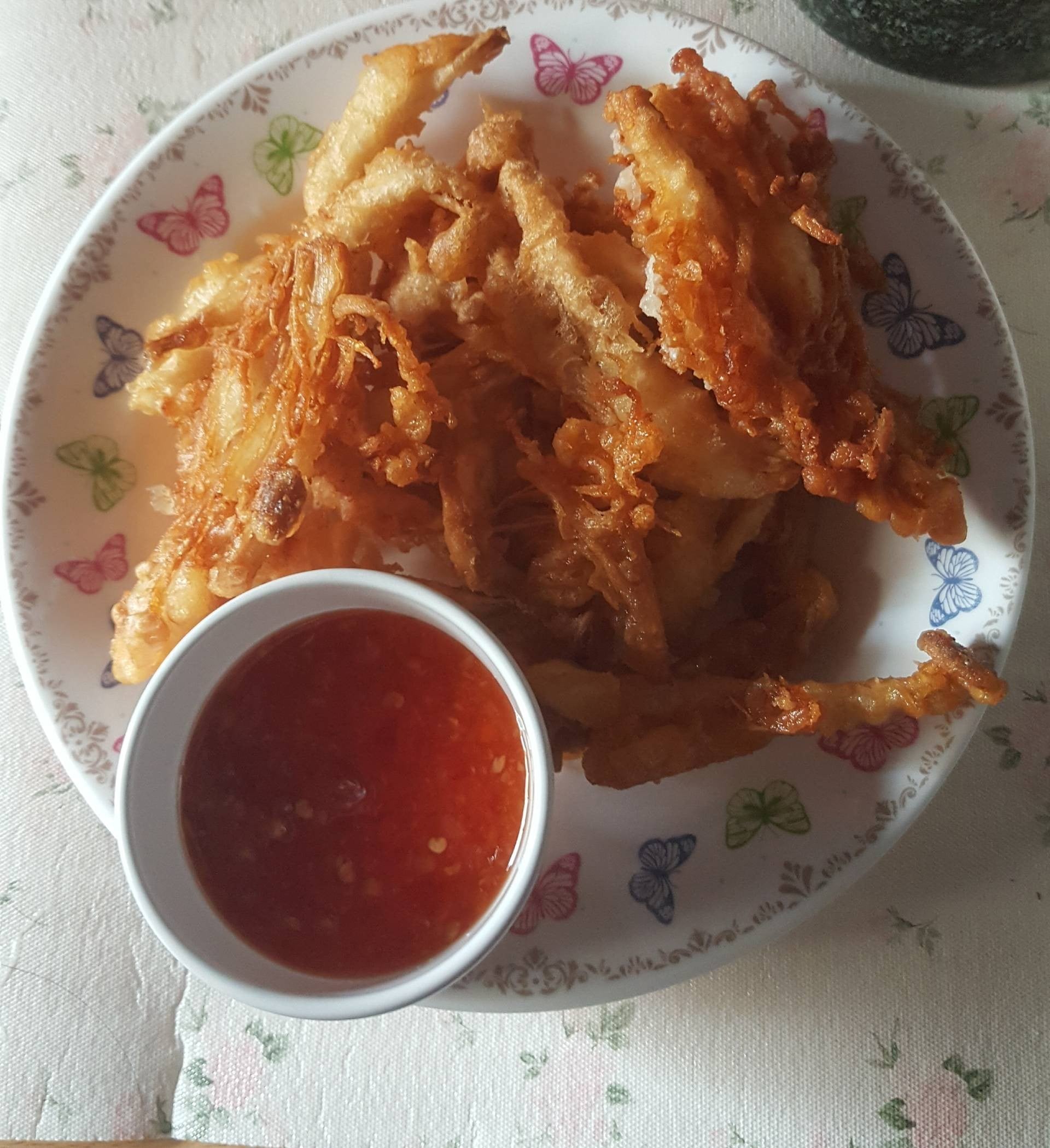 เห็ดชุบแป้งทอด 