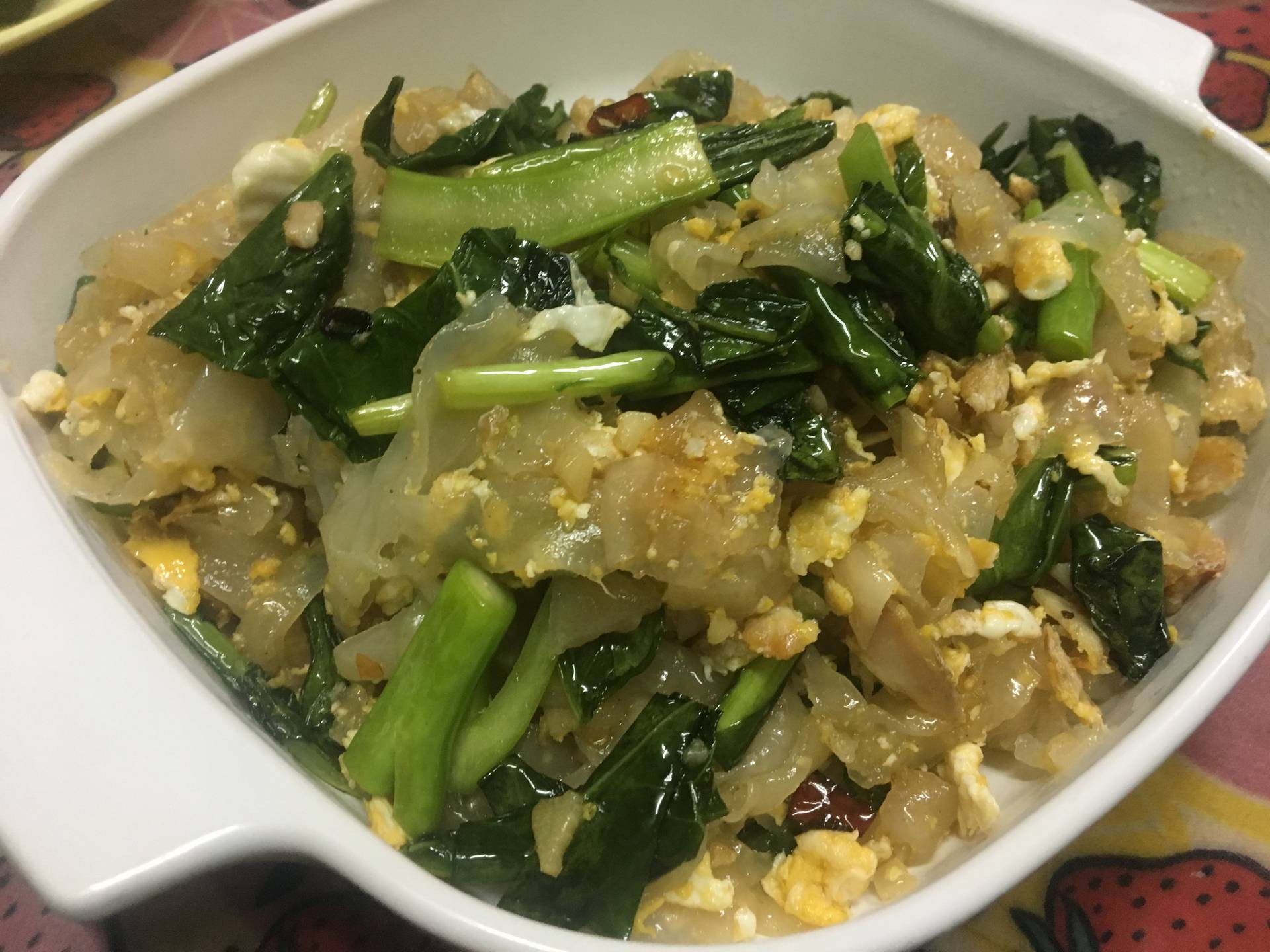 ก๋วยเตี๋ยวผัดคะน้าปลาเค็ม