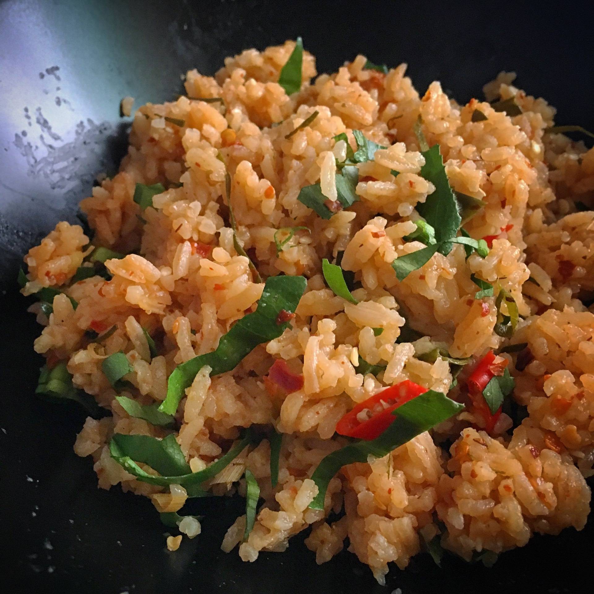 หุงข้าวรสต้มยำ