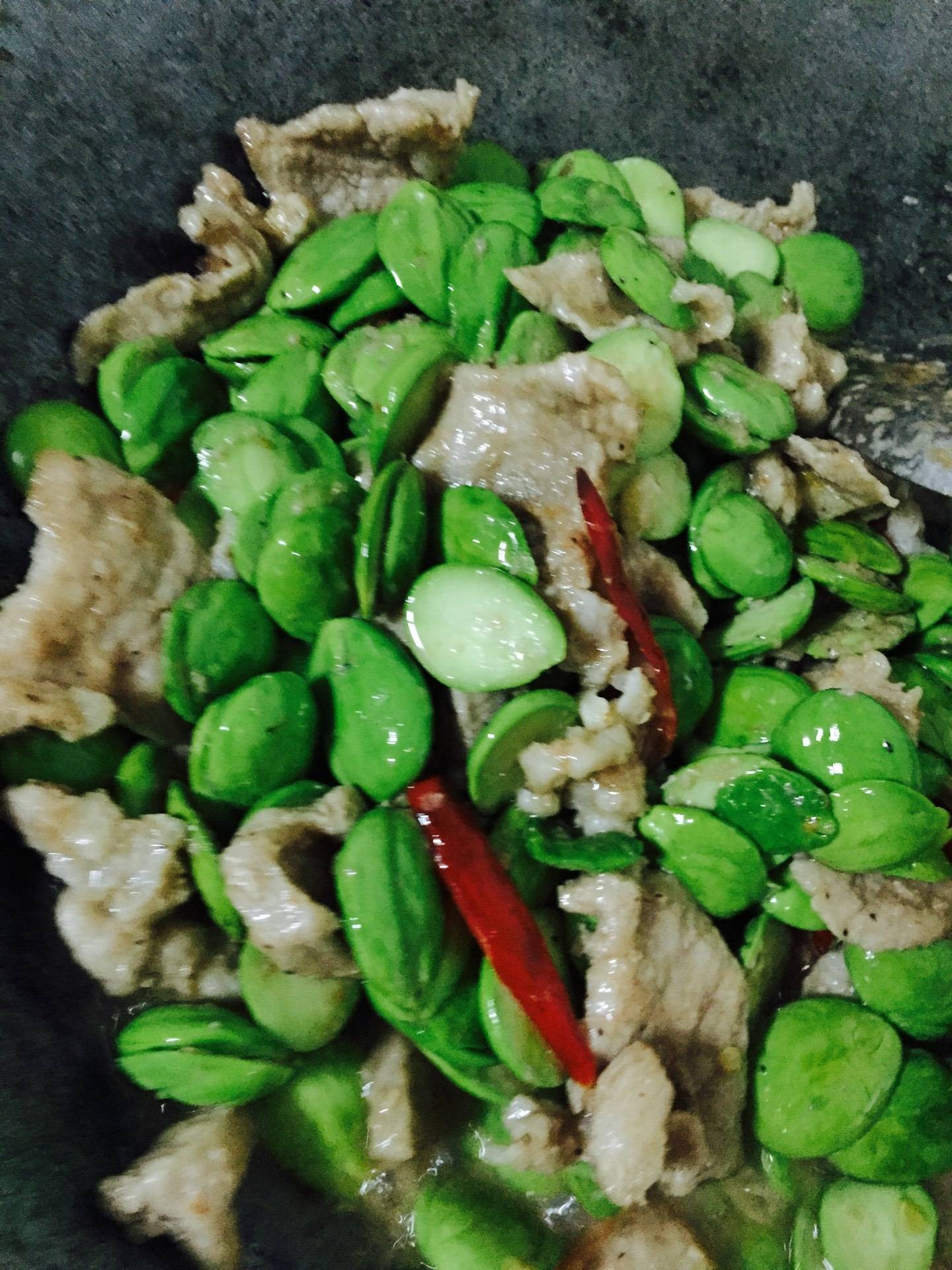 สะตอผัดหมูกะปิ