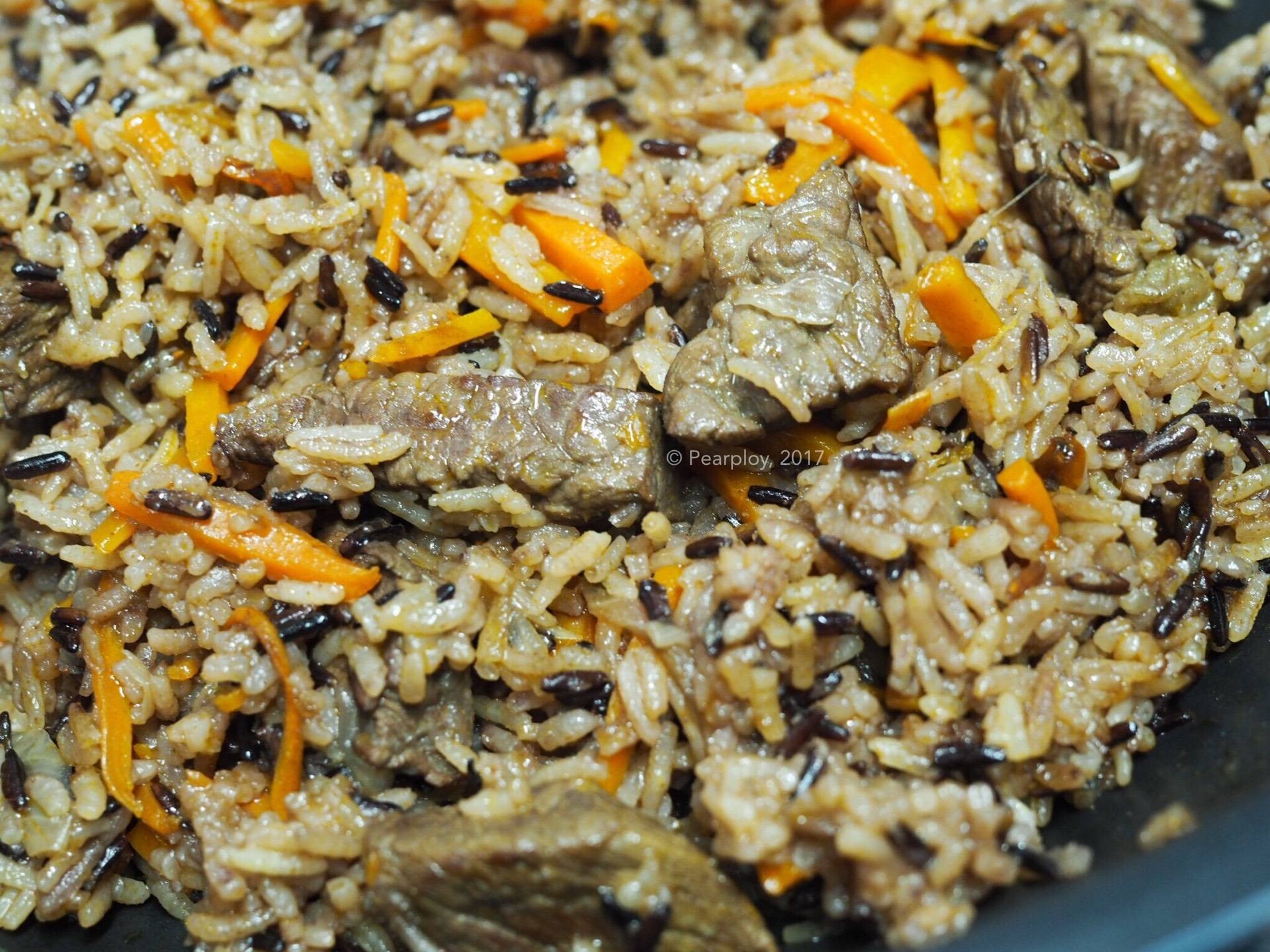 ข้าวอบเอเชียกลาง (Plov or Pilaf) ไม่ต้องบินไกลก็ทำกินได้