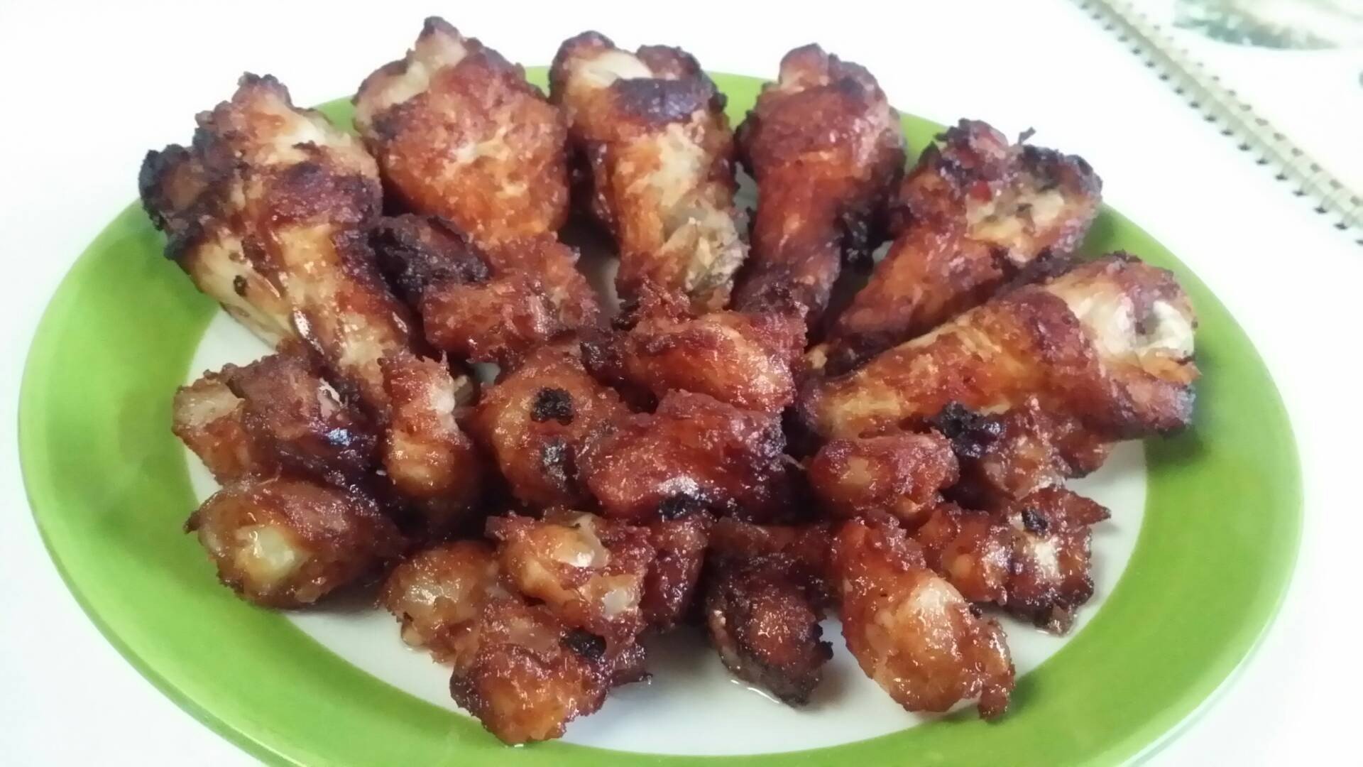 ไก่ทอดกรอบซอสพริก