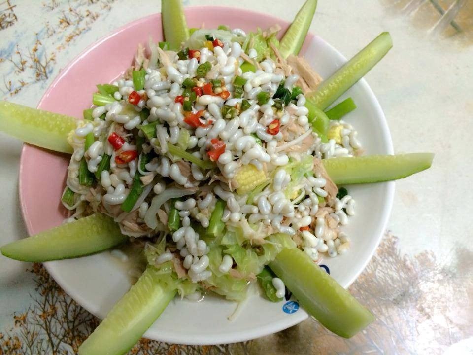 ยำทูน่าไข่มดแดง