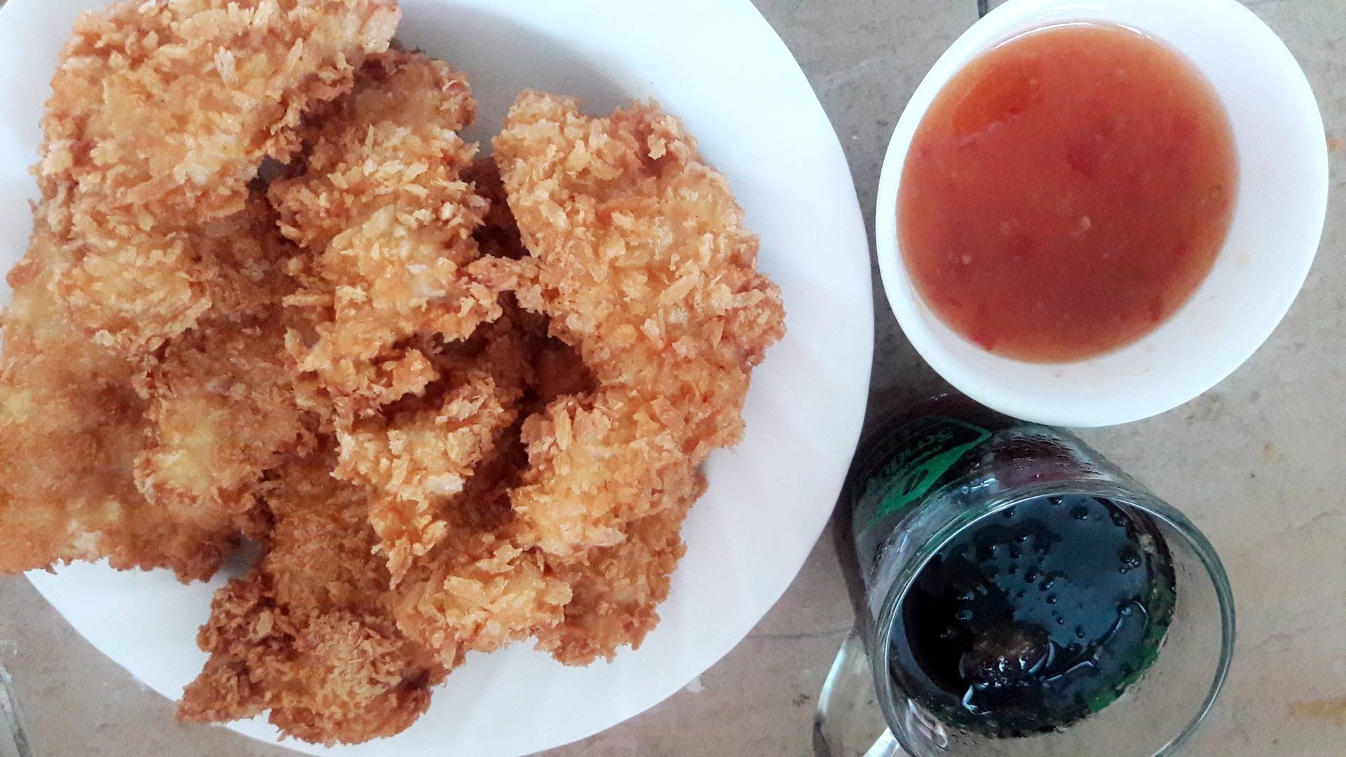 ไก่ชุปแป้งทอด