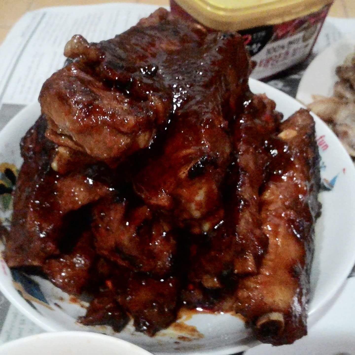 ซี่โครงหมูอบซอสโคชูจัง