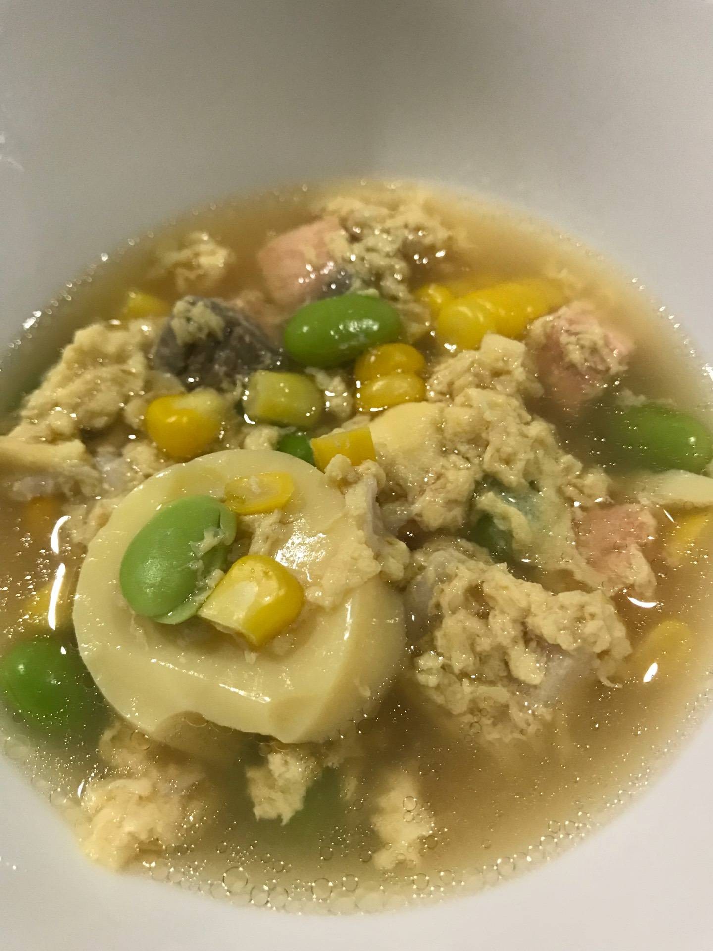 ซุปปลาสองน้ำ