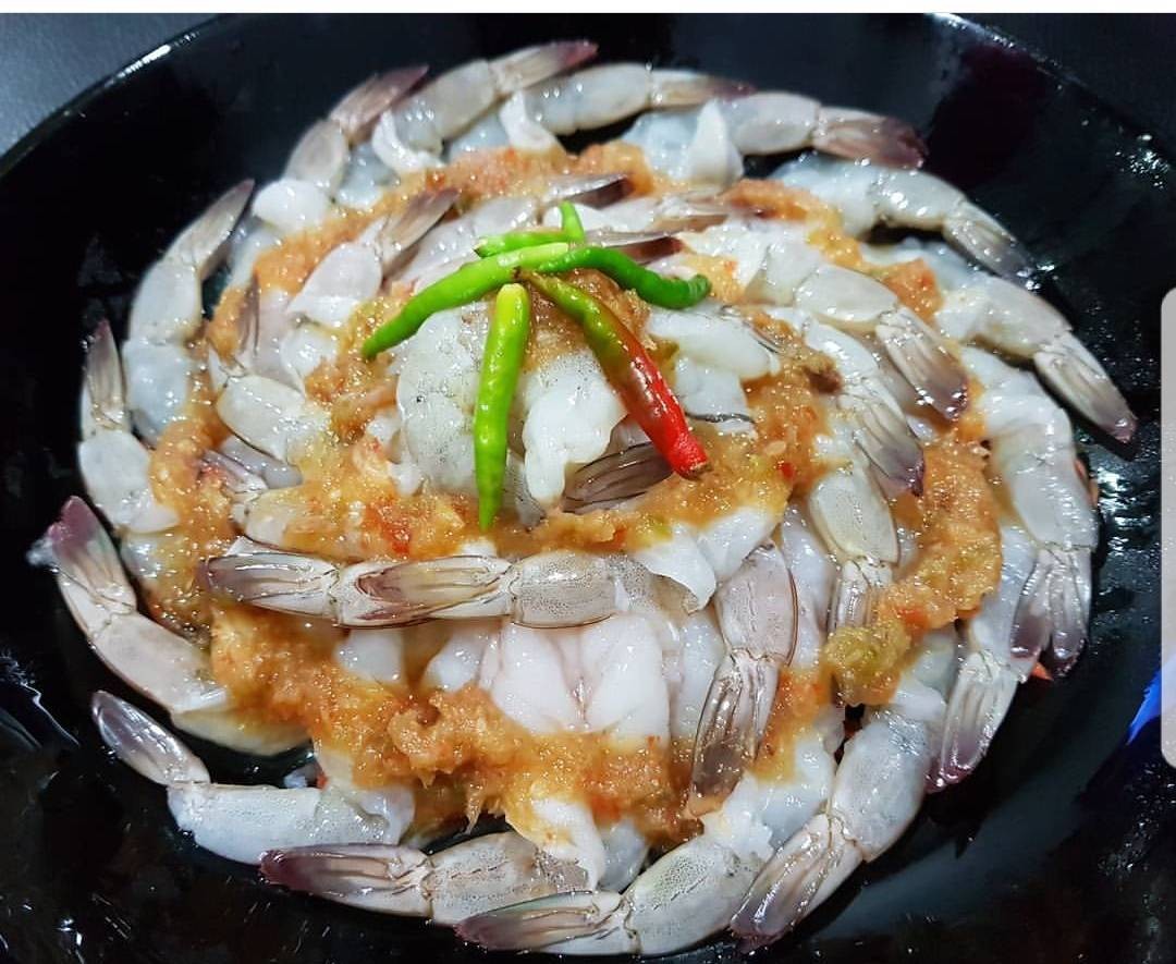 กุ้งแช่น้ำปลา
