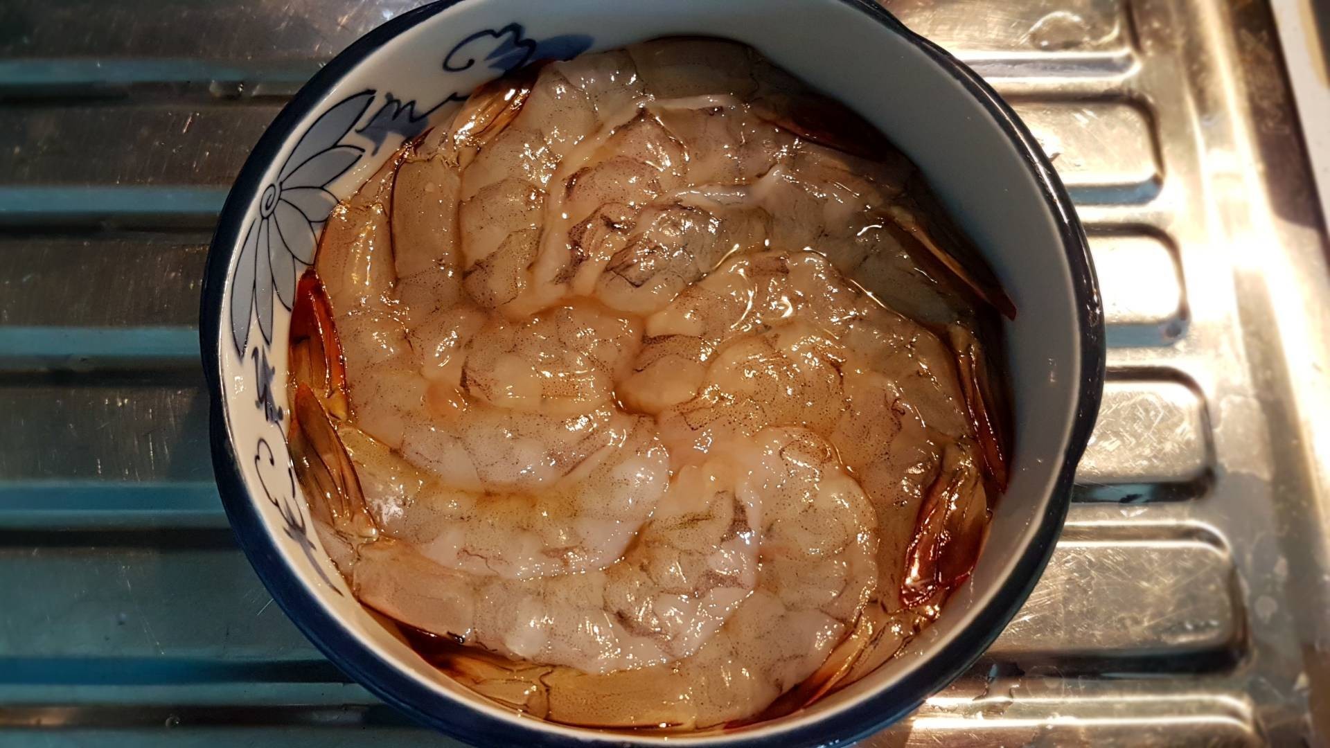 กุ้งแช่น้ำปลา