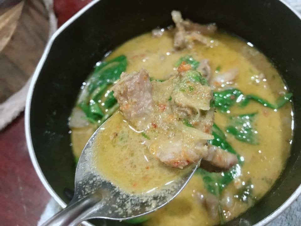 เขียวหวานหมูย่าง
