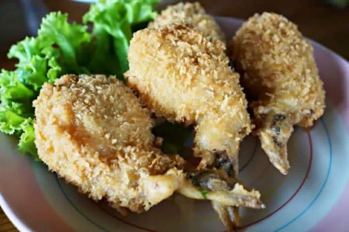 ปีกไก่ยัดไส้