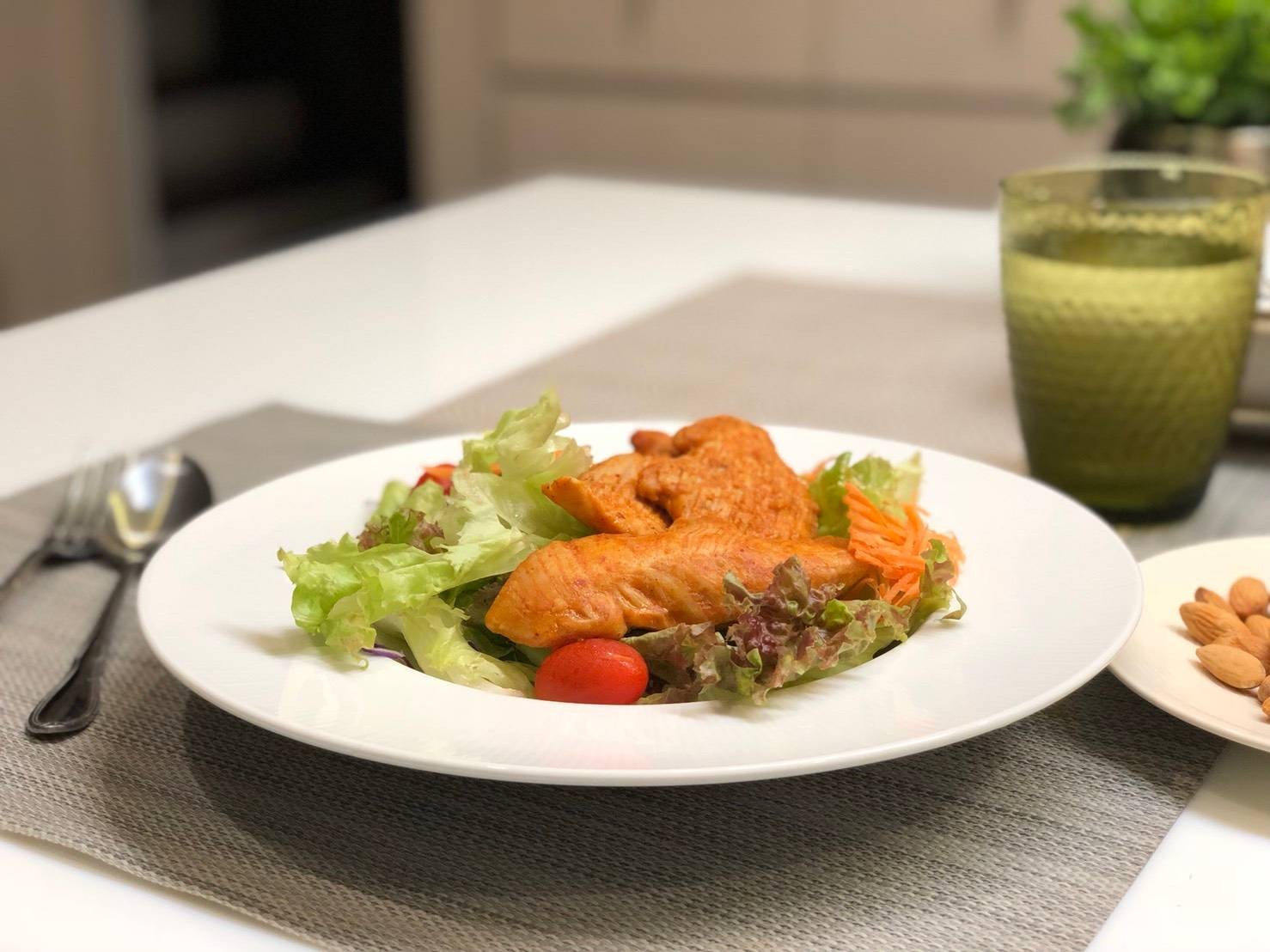 สลัดสันในไก่ Easy