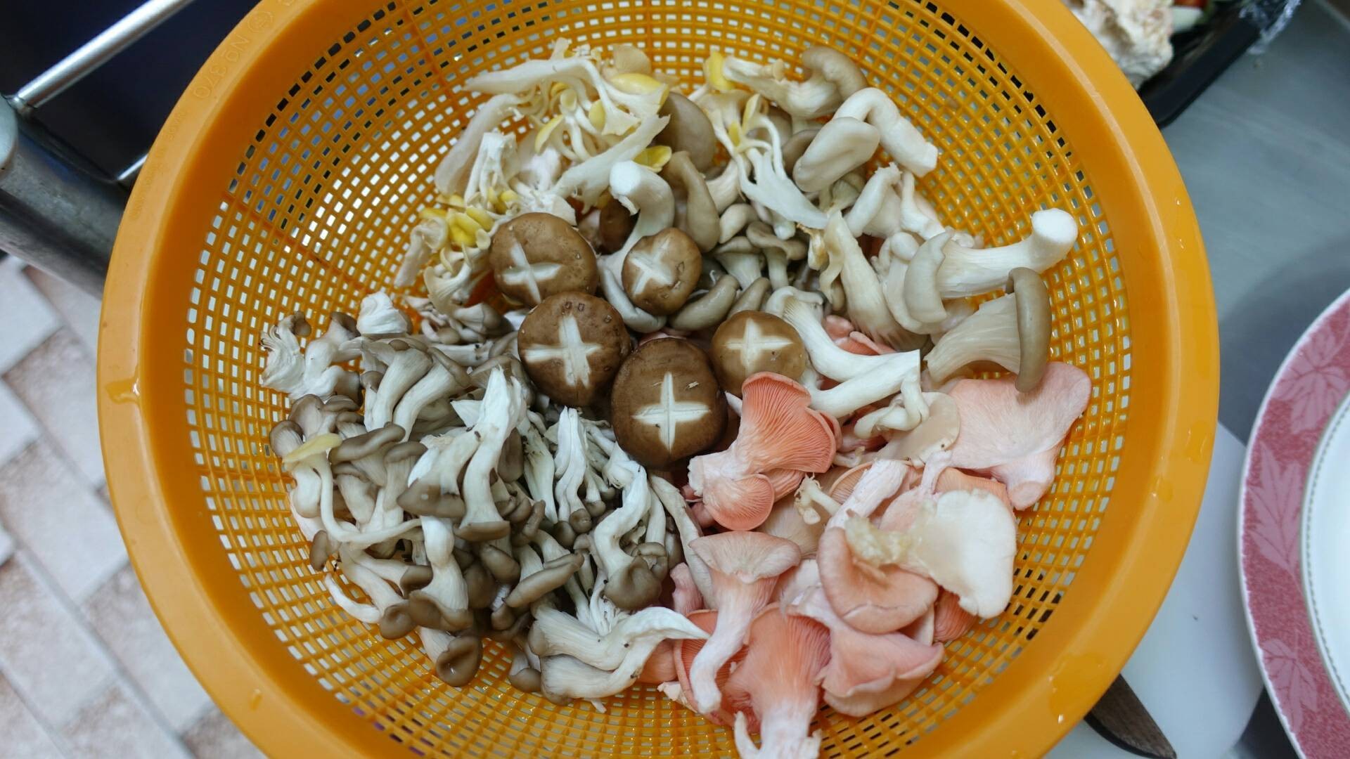 ข้าวหน้าไข่กับเห็ด