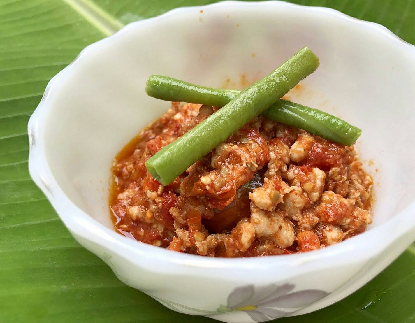 น้ำพริกอ่องหมูสับ