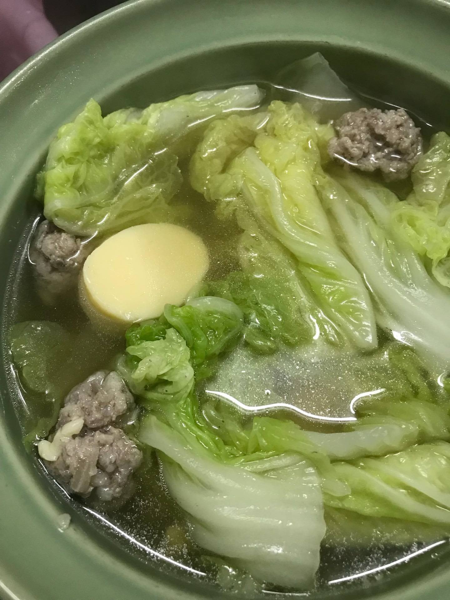 แกงจืดเต้าหู้หมูสับ