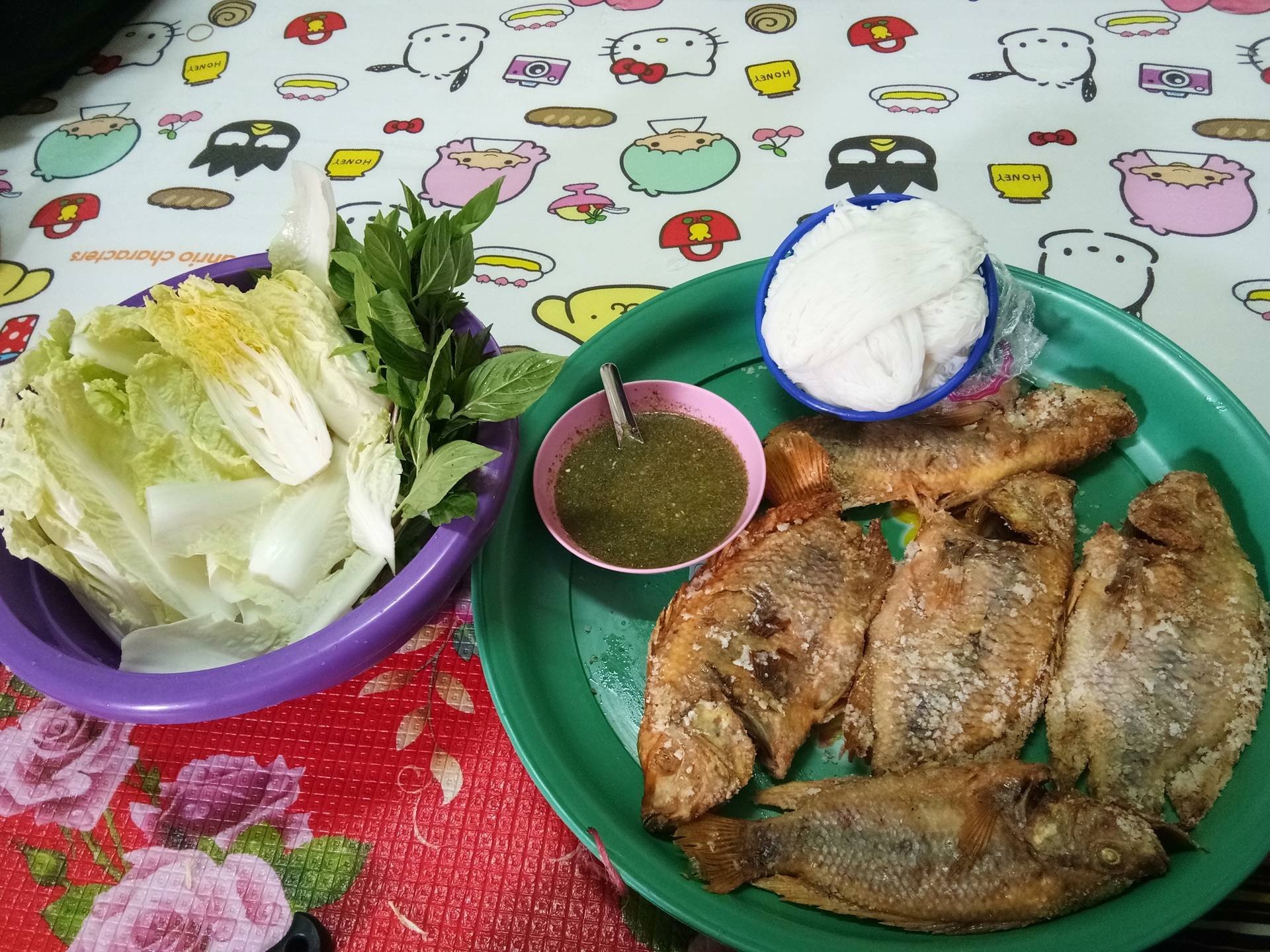 เมี่ยงปลาเผา